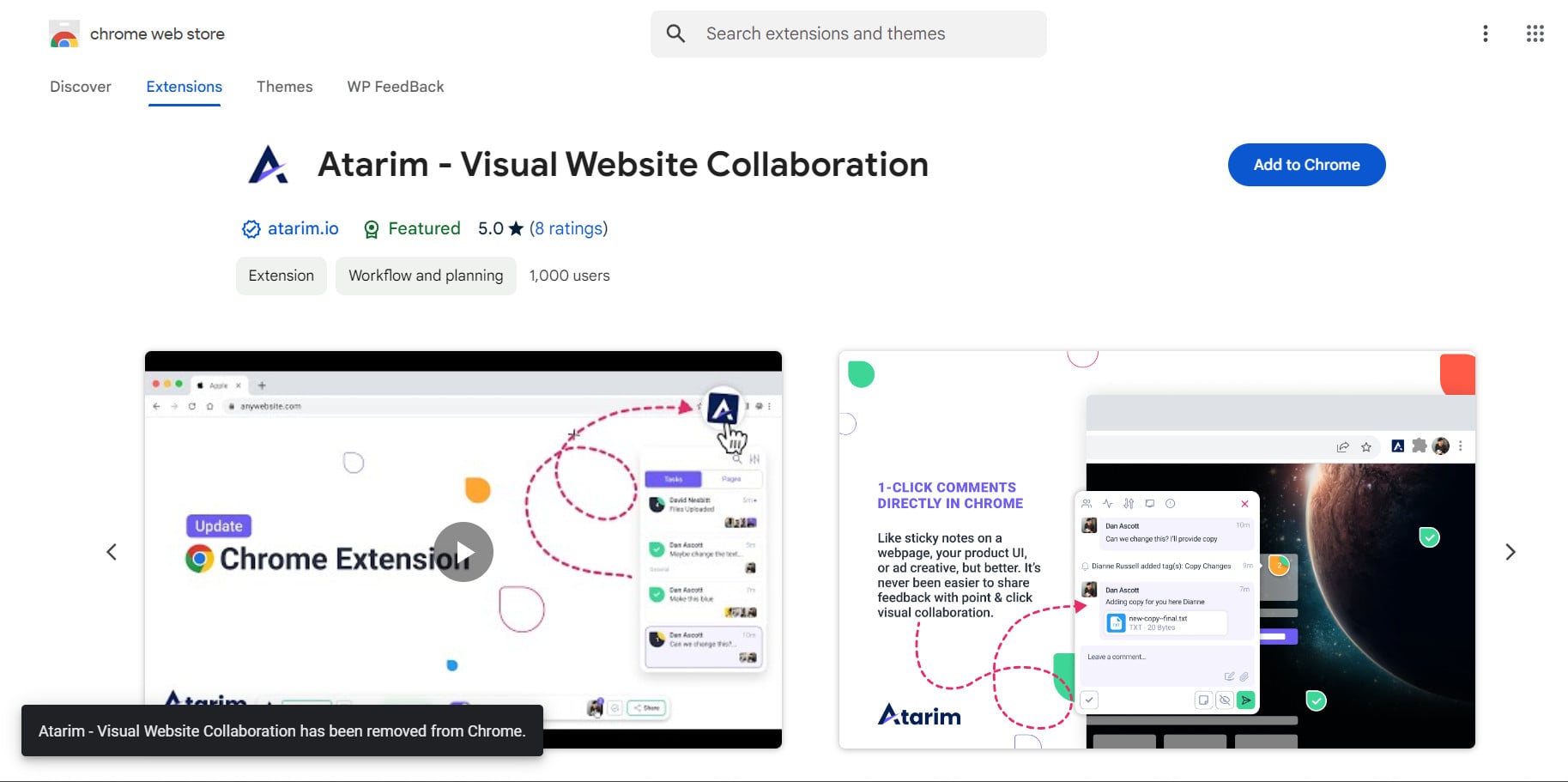 How to download the Atarim Chrome Extension 