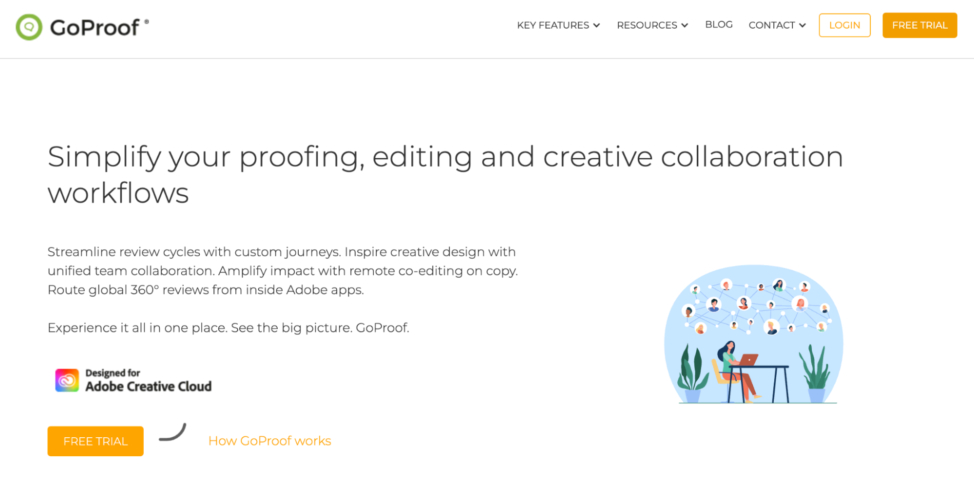 GoProof homepage